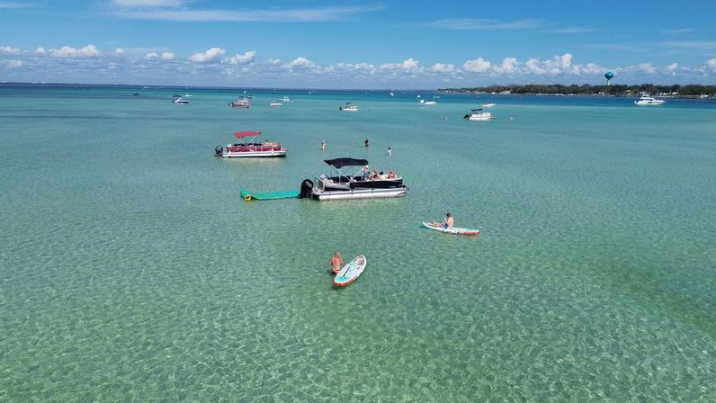Private Crab Island Charter with Amenities Included image 12