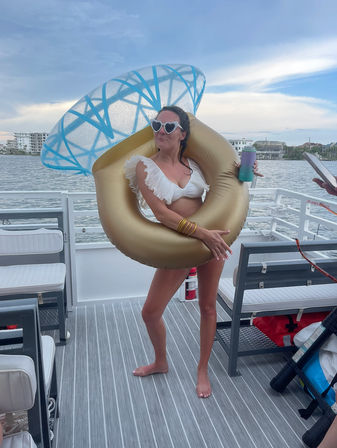 Crab Island Luxury Pontoon Charter: Up to 16 Guests + On-Board Bathroom image 2