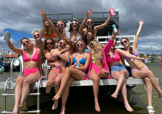 Crab Island Luxury Pontoon Charter: Up to 16 Guests + On-Board Bathroom image 3