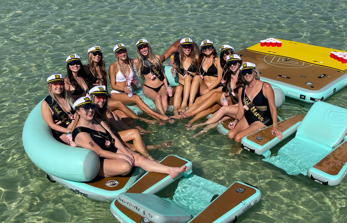 Crab Island Luxury Pontoon Charter: Up to 16 Guests + On-Board Bathroom image 5