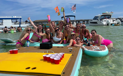 Crab Island Luxury Pontoon Charter: Up to 16 Guests + On-Board Bathroom image 8