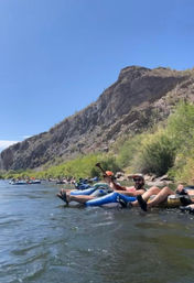 Fun Salt River Tubing Day With Roundtrip Party Ride image 8
