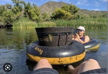 Fun Salt River Tubing Day With Roundtrip Party Ride image 17