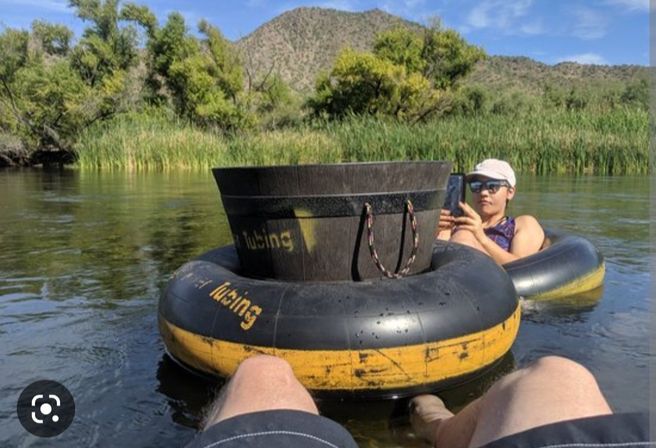 Fun Salt River Tubing Day With Roundtrip Party Ride image 17
