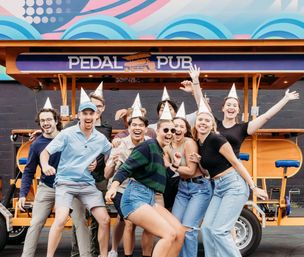 Party Pedal Bike: Deep Ellum Bar Crawl, Eclectic Blues Alley & Hidden Gems (BYOB) image