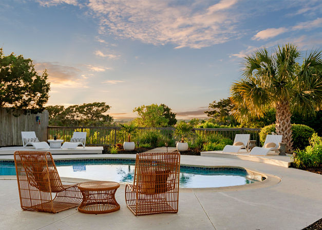 Luxe 5BD Steps to Beach with Pool & Marsh Views image 1