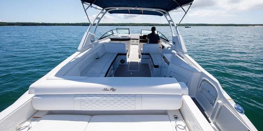 Private 29' 2022 Sea Ray SDX Charter For Up to 12 Passengers (BYOB) image 3