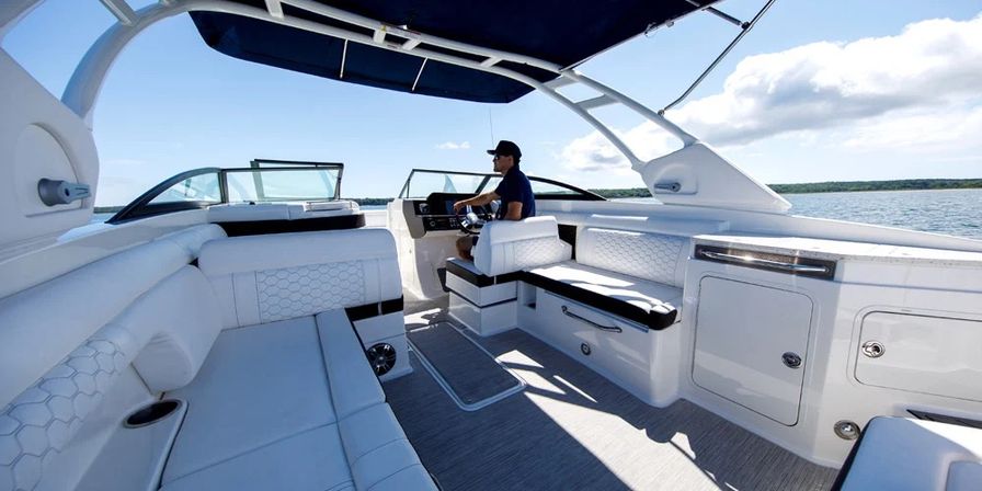 Private 29' 2022 Sea Ray SDX Charter For Up to 12 Passengers (BYOB) image 6