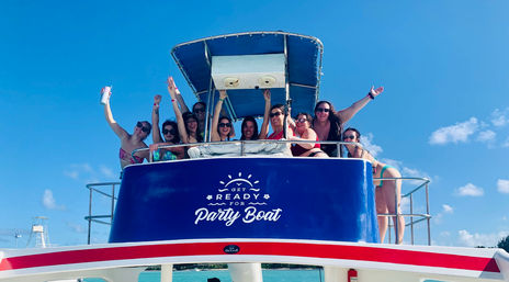 Booze Party Boat & Sandbar with Waterslide image 4