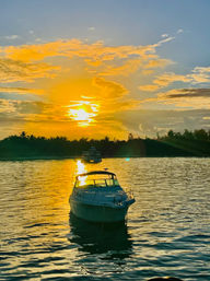 Booze Party Boat & Sandbar with Waterslide image 11
