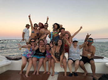 Booze Party Boat & Sandbar with Waterslide image 10