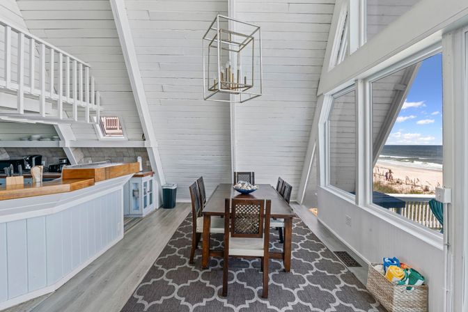 Captains Quarters: 3 BR Beachfront A-Frame with Pool image 24