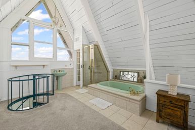 Captains Quarters: 3 BR Beachfront A-Frame with Pool image 46