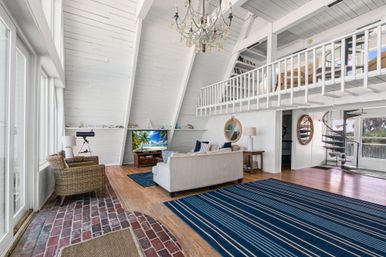 Captains Quarters: 3 BR Beachfront A-Frame with Pool image 19