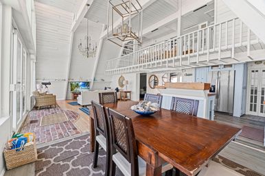 Captains Quarters: 3 BR Beachfront A-Frame with Pool image 26