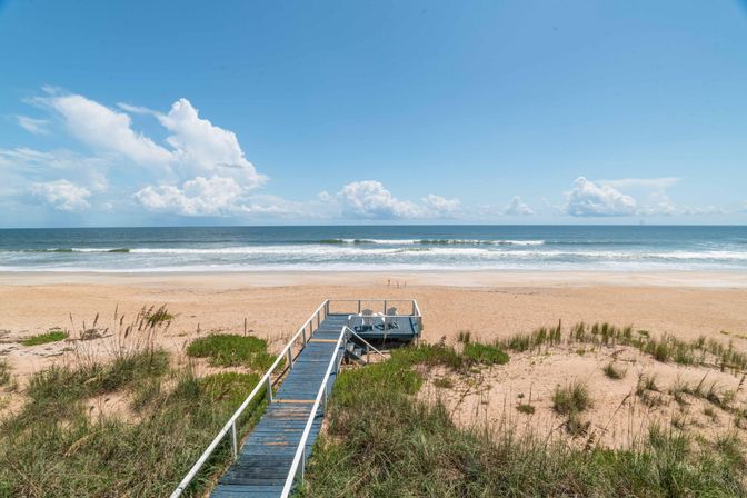 Captains Quarters: 3 BR Beachfront A-Frame with Pool image 56