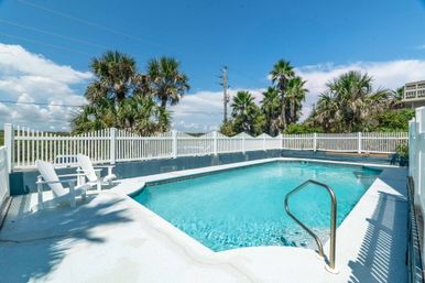 Captains Quarters: 3 BR Beachfront A-Frame with Pool image 51