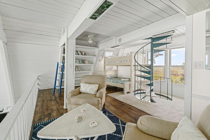 Captains Quarters: 3 BR Beachfront A-Frame with Pool image 33
