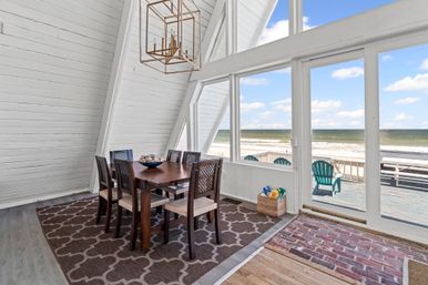 Captains Quarters: 3 BR Beachfront A-Frame with Pool image 25