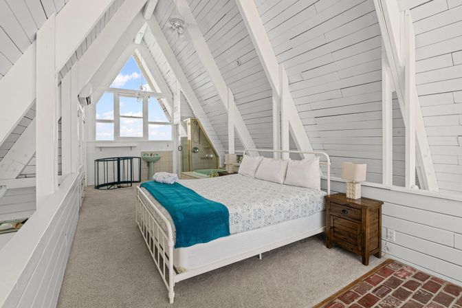 Captains Quarters: 3 BR Beachfront A-Frame with Pool image 49