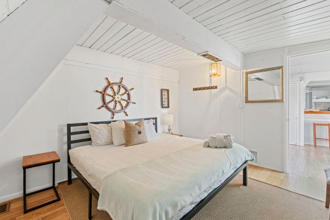 Captains Quarters: 3 BR Beachfront A-Frame with Pool image 13