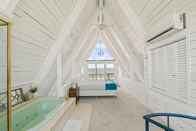 Captains Quarters: 3 BR Beachfront A-Frame with Pool image 41