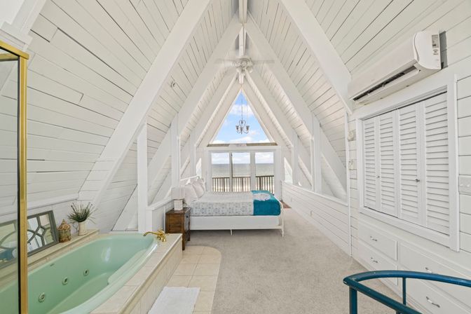 Captains Quarters: 3 BR Beachfront A-Frame with Pool image 41