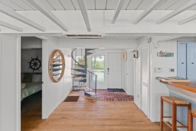Captains Quarters: 3 BR Beachfront A-Frame with Pool image 11
