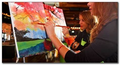 Paint & Sip BYOB Painting Class with Your Besties image 3