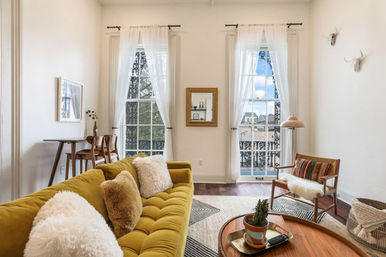 Double Condo Rental with Luxurious Art-Filled Suites & Private Rooftop Terrace Near French Quarter and Superdome image 1