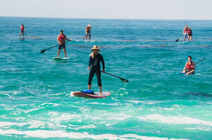 Surfing or Paddle Boarding Lessons at Laguna Beach: Reefs, Hidden Beaches, Dolphins, Marine Life, and More image 21