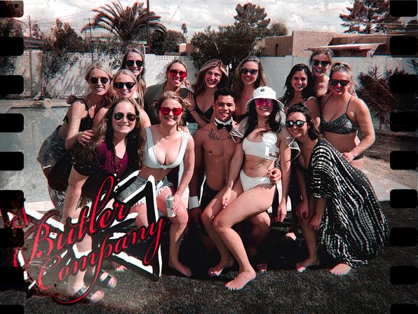 Hire a cabana boy or party butler to bartend, host games, and spice up your Los Angeles bachelorette party image 10