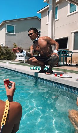 Hire a cabana boy or party butler to bartend, host games, and spice up your Los Angeles bachelorette party image 19