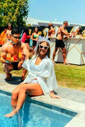 Hire a cabana boy or party butler to bartend, host games, and spice up your Los Angeles bachelorette party image 2