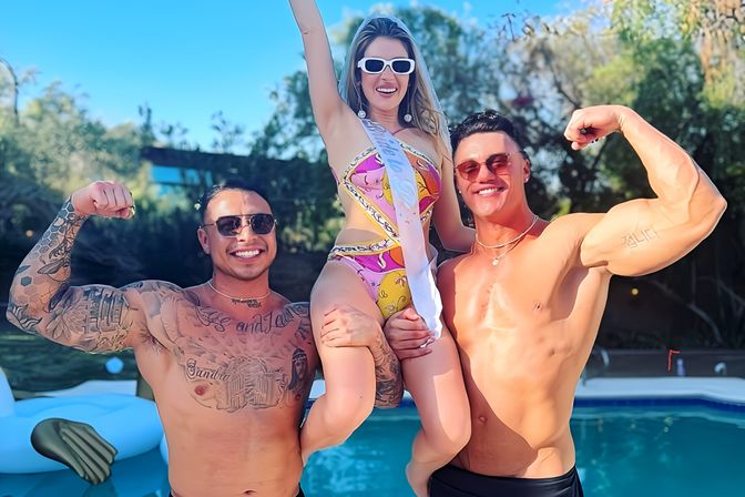Hire a cabana boy or party butler to bartend, host games, and spice up your Los Angeles bachelorette party image 1