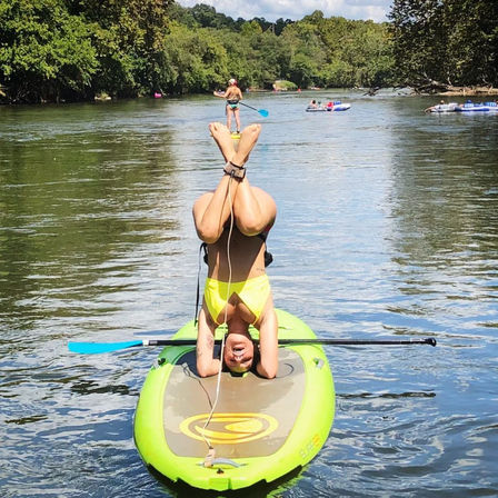 Private Paddle Board Tour Through Asheville's River Arts District image 3