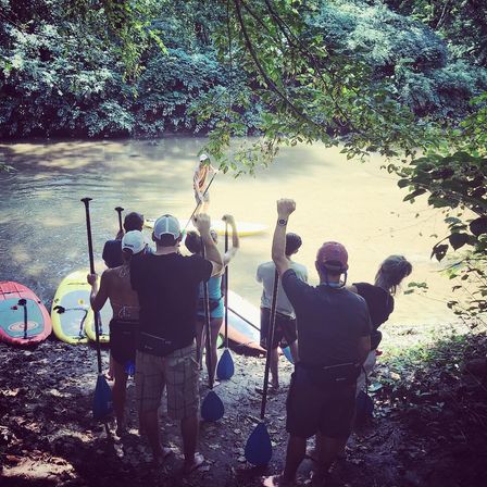 Private Paddle Board Tour Through Asheville's River Arts District image 11