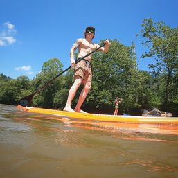Private Paddle Board Tour Through Asheville's River Arts District image 6