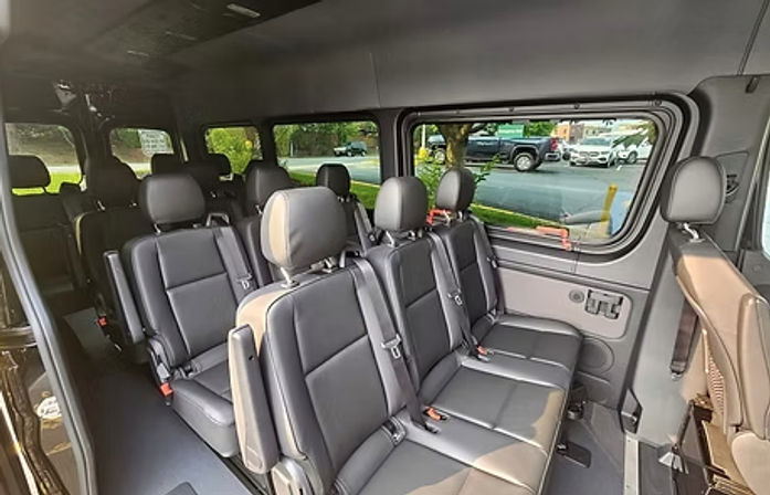 Arrive in Style: Private Airport Shuttle in a Luxury Sprinter Van image 4