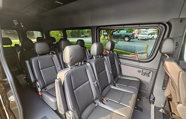 Arrive in Style: Private Airport Shuttle in a Luxury Sprinter Van image 4