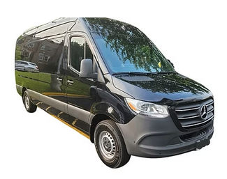 Arrive in Style: Private Airport Shuttle in a Luxury Sprinter Van image 1
