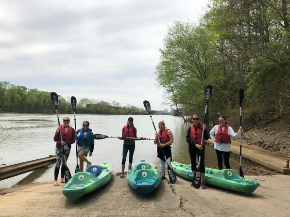Downtown Nashville Kayaking with Epic Skyline Views on the Cumberland River image 3