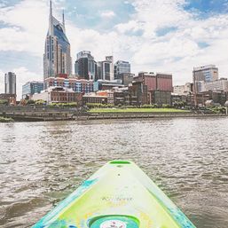 Downtown Nashville Kayaking with Epic Skyline Views on the Cumberland River image 9
