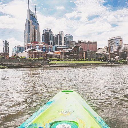 Downtown Nashville Kayaking with Epic Skyline Views on the Cumberland River image 9