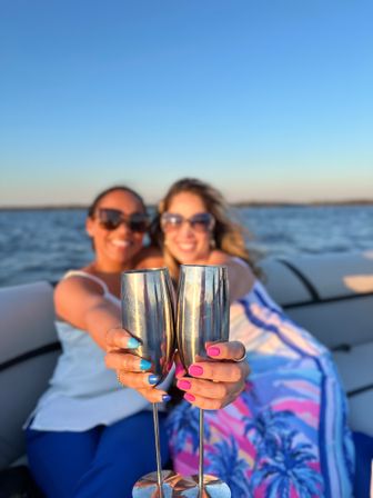 Sunset Boat Rental on the Stunning St. Johns River image 2