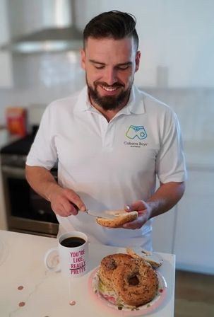 Cabana Boys Brunch Service: Breakfast, Beverages, and Gentlemen at Your Service image 3