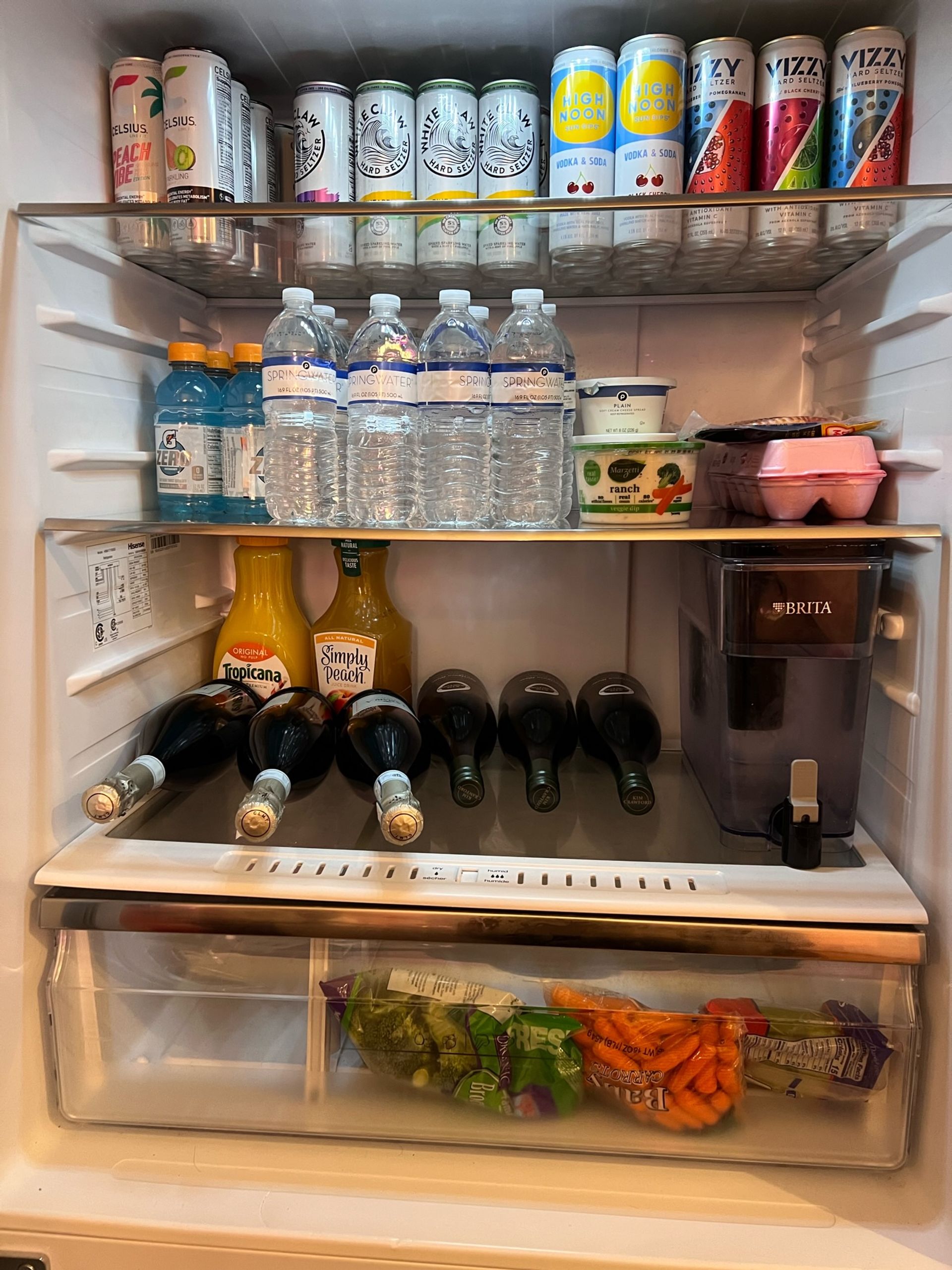 Fridge Stocking: Drinks and Snacks on the Deck Upon Arrival image 1