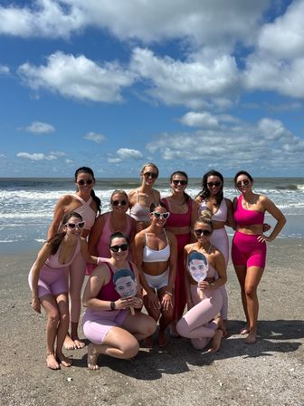 Private Strength, Mat Pilates, or Yoga Class w/ Pushups + Prosecco (Voted “Best Bachelorette Workout”) image 1