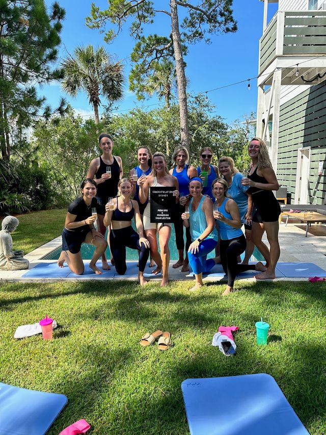 Private Strength, Mat Pilates, or Yoga Class w/ Pushups + Prosecco (Voted “Best Bachelorette Workout”) image 3