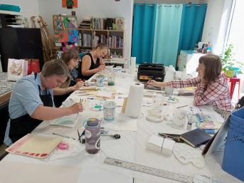 Rise & Release - A Therapeutic Art Experience image